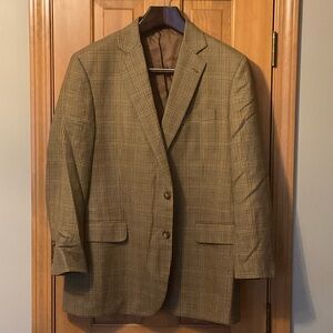 Brooks Brothers Brown Plaid Blazer